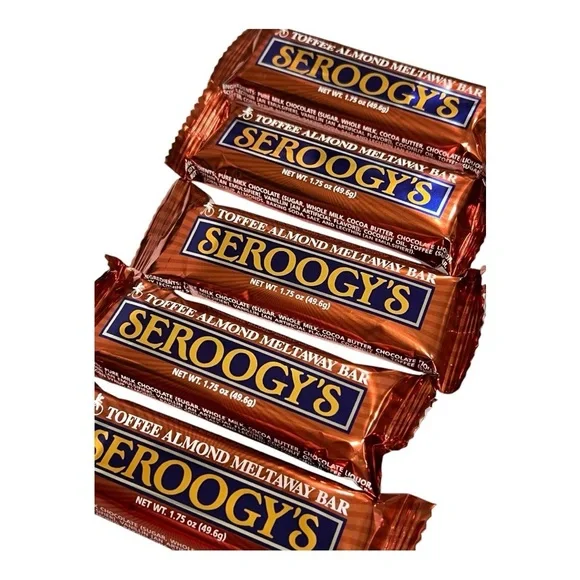 Seroogy’s Chocolate Candy Bars 5 Pack TOFFEE ALMOND MELTAWAY NEW IYKYK 🍫🍫 - Picture 2 of 3